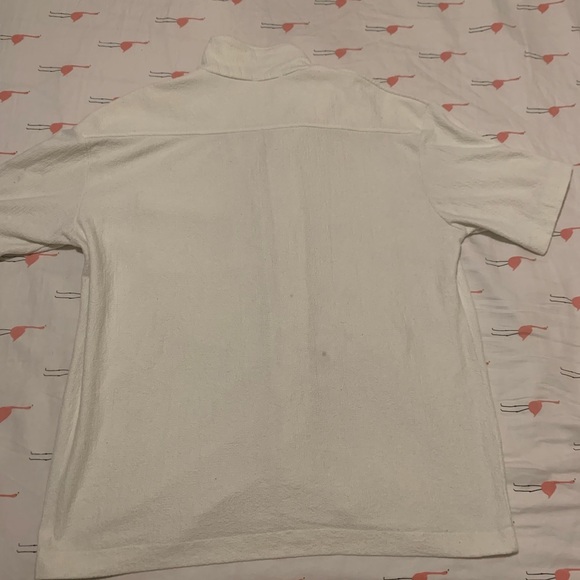 Zara Off-White Textured shirt - Picture 5 of 5
